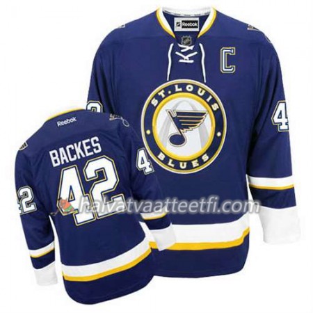 Reebok Miesten NHL St. Louis Blues Pelipaita David Backes #42 Kolmas Sininen Reebok Miesten NHL St. Louis Blues Pelipaita David Backes #42 Kolmas Sininen
