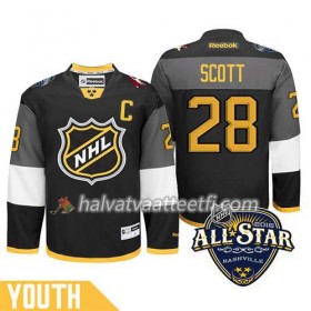 Lasten NHL 2016 All Star Captain-Montreal Canadiens Pelipaita John Scott #28 Musta Paita
