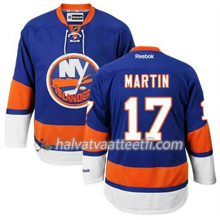 Reebok Miesten NHL New York Islanders Pelipaita Matt Martin #17 Koti Sininen Reebok Miesten NHL New York Islanders Pelipaita Matt Martin #17 Koti Sininen