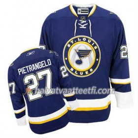 Reebok Miesten NHL St. Louis Blues Pelipaita Alex Pietrangelo #27 Kolmas Sininen