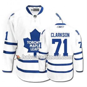 Reebok Miesten NHL Toronto Maple Leafs Pelipaita David Clarkson #71 Vieras Valkoinen