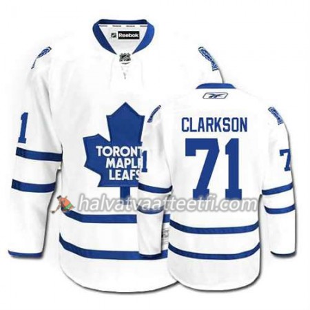 Reebok Miesten NHL Toronto Maple Leafs Pelipaita David Clarkson #71 Vieras Valkoinen Reebok Miesten NHL Toronto Maple Leafs Pelipaita David Clarkson #71 Vieras Valkoinen