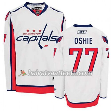 Reebok Miesten NHL Washington Capitals Pelipaita T.J. Oshie #77 Vieras Valkoinen