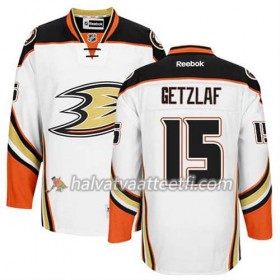 Reebok Miesten NHL Anaheim Ducks Pelipaita Ryan Getzlaf #15 Vieras Valkoinen