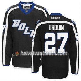 Reebok Miesten NHL Tampa Bay Lightning Pelipaita Jonathan Drouin #27 Kolmas Musta