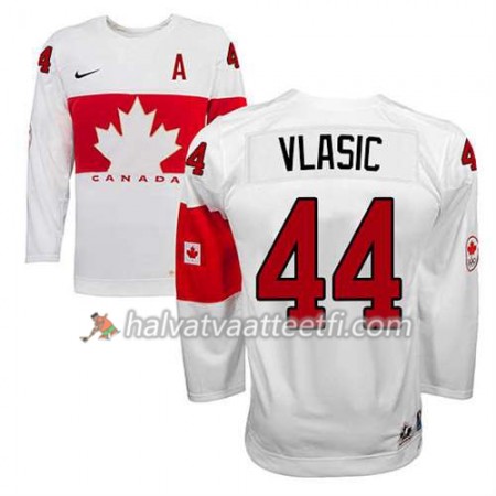 Lasten NHL Premier Olympic-Canada Team Pelipaita Marc-Edouard Vlasic #44 Koti Valkoinen Paita Lasten NHL Premier Olympic-Canada Team Pelipaita Marc-Edouard Vlasic #44 Koti Valkoinen Paita