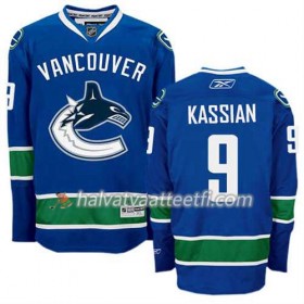 Reebok Miesten NHL Vancouver Canucks Pelipaita Zack Kassian #9 Koti Sininen