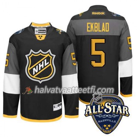 2016 All Star NHL Premier-Florida Panthers Pelipaita Aaron Ekblad #5 Musta Paita