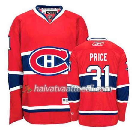 Reebok Miesten NHL Montreal Canadiens Pelipaita Carey Price #31 Koti Punainen