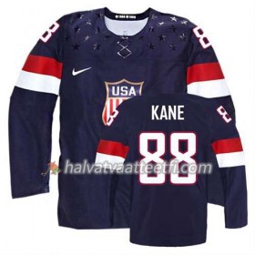 Reebok Miesten NHL Premier Olympic-USA Team Pelipaita Patrick Kane #88 Vieras Sininen Paita