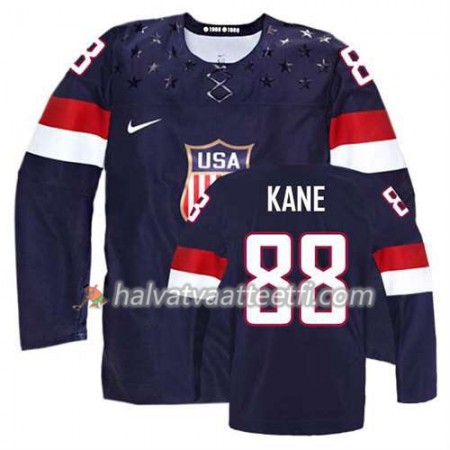 Reebok Miesten NHL Premier Olympic-USA Team Pelipaita Patrick Kane #88 Vieras Sininen Paita