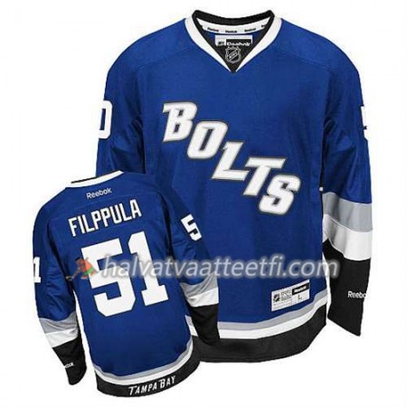 Reebok Miesten NHL Tampa Bay Lightning Pelipaita Valtteri Filppula #51 Kolmas Sininen Reebok Miesten NHL Tampa Bay Lightning Pelipaita Valtteri Filppula #51 Kolmas Sininen