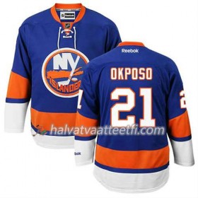 Reebok Miesten NHL New York Islanders Pelipaita Kyle Okposo #21 Koti Sininen