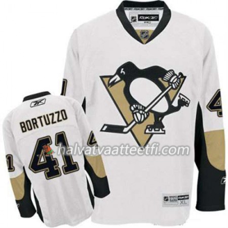 Reebok Miesten NHL Pittsburgh Penguins Pelipaita Robert Bortuzzo 41 Valkoinen Vieras Reebok Miesten NHL Pittsburgh Penguins Pelipaita Robert Bortuzzo 41 Valkoinen Vieras