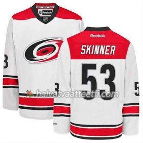 Reebok Miesten NHL Carolina Hurricanes Pelipaita Jeff Skinner #53 Vieras Valkoinen