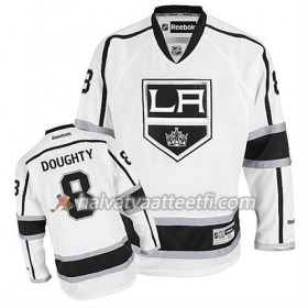 Reebok Naisten NHL Los Angeles Kings Pelipaita Drew Doughty #8 Premier Vieras Valkoinen