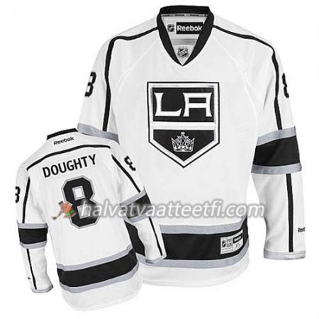 Reebok Naisten NHL Los Angeles Kings Pelipaita Drew Doughty #8 Premier Vieras Valkoinen