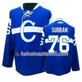 Reebok Miesten NHL Montreal Canadiens Pelipaita P.K Subban #76 Kolmas Sininen