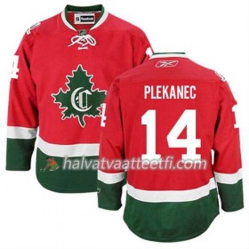 Reebok Miesten NHL Montreal Canadiens Pelipaita Tomas Plekanec #14 Kolmas Uusi Punainen