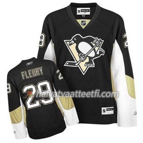 Reebok Miesten NHL Pittsburgh Penguins Pelipaita Marc-Andre Fleury 29 Musta Koti