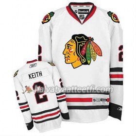 Reebok Naisten NHL Chicago Blackhawks Pelipaita Duncan Keith #2 Premier Vieras Musta