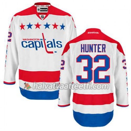 Reebok Miesten NHL Washington Capitals Pelipaita Dale Hunter #32 Kolmas Valkoinen Reebok Miesten NHL Washington Capitals Pelipaita Dale Hunter #32 Kolmas Valkoinen