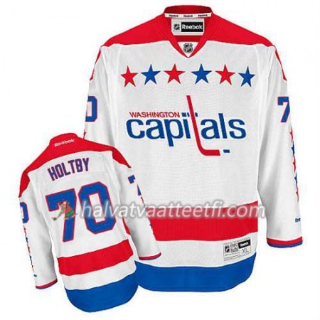 Reebok Miesten NHL Washington Capitals Pelipaita Braden Holtby #70 Kolmas Valkoinen