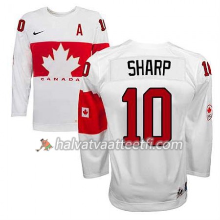Lasten NHL Premier Olympic-Canada Team Pelipaita Patrick Sharp #10 Koti Valkoinen Paita Lasten NHL Premier Olympic-Canada Team Pelipaita Patrick Sharp #10 Koti Valkoinen Paita