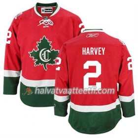 Reebok Miesten NHL Montreal Canadiens Pelipaita Doug Harvey #2 Kolmas Uusi Punainen