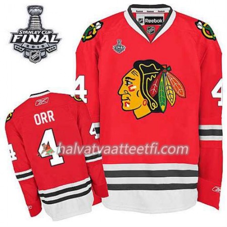 Reebok Miesten NHL Chicago Blackhawks Pelipaita Bobby Orr #4 Koti Punainen 2015 Stanley Cup Reebok Miesten NHL Chicago Blackhawks Pelipaita Bobby Orr #4 Koti Punainen 2015 Stanley Cup
