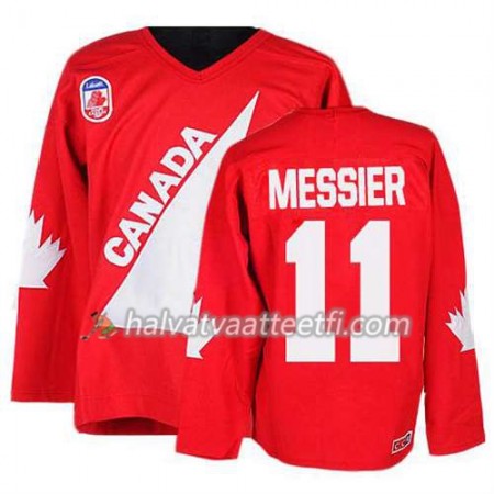 Lasten NHL Premier Olympic-Canada Team Pelipaita Mark Messier #11 Punainen Paita Lasten NHL Premier Olympic-Canada Team Pelipaita Mark Messier #11 Punainen Paita