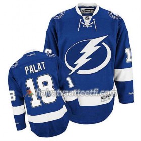 Reebok Miesten NHL Tampa Bay Lightning Pelipaita Ondrej Palat #18 Koti Sininen