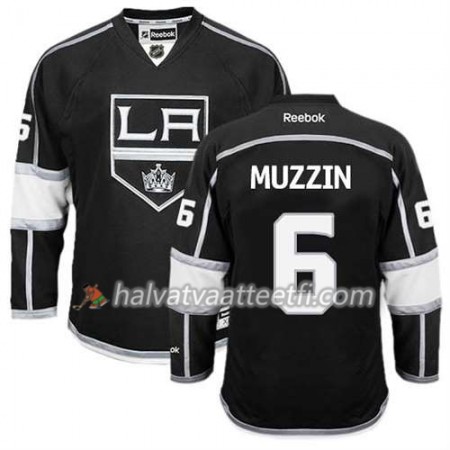 Reebok Miesten NHL Los Angeles Kings Pelipaita Jake Muzzin #6 Koti Musta Reebok Miesten NHL Los Angeles Kings Pelipaita Jake Muzzin #6 Koti Musta