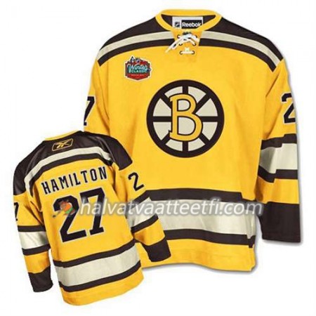 Reebok Miesten NHL Boston Bruins Pelipaita Dougie Hamilton #27 Winter Classic Kulta