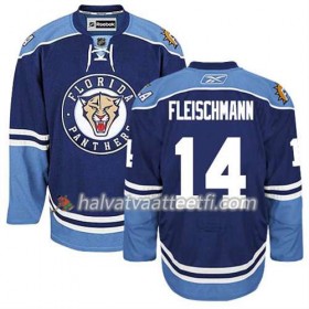 Reebok Miesten NHL Florida Panthers Pelipaita Tomas Fleischmann #14 Kolmas Sininen