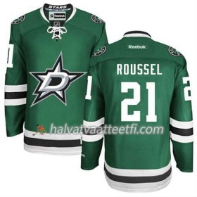 Reebok Miesten NHL Dallas Stars Pelipaita Antoine Roussel #21 Koti Musta