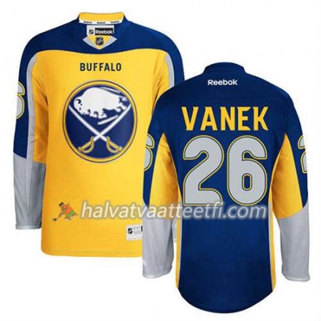 Reebok Miesten NHL Buffalo Sabres Pelipaita Thomas Vanek #26 Uusi Kolmas Kulta Reebok Miesten NHL Buffalo Sabres Pelipaita Thomas Vanek #26 Uusi Kolmas Kulta