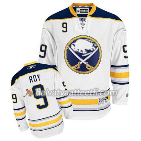Reebok Miesten NHL Buffalo Sabres Pelipaita Derek Roy #9 Vieras Valkoinen