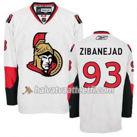 Reebok Miesten NHL Ottawa Senators Pelipaita Mika Zibanejad #93 Vieras Valkoinen