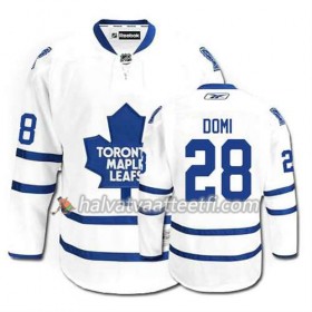 Reebok Miesten NHL Toronto Maple Leafs Pelipaita Tie Domi #28 Vieras Valkoinen
