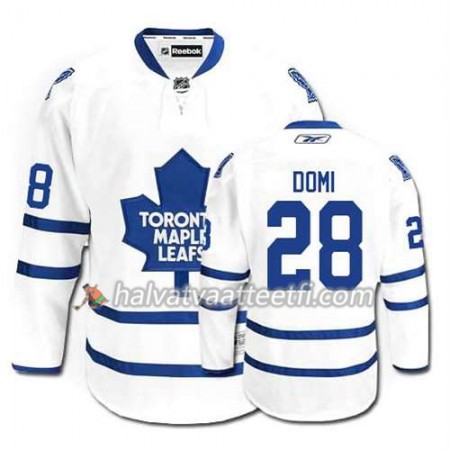 Reebok Miesten NHL Toronto Maple Leafs Pelipaita Tie Domi #28 Vieras Valkoinen Reebok Miesten NHL Toronto Maple Leafs Pelipaita Tie Domi #28 Vieras Valkoinen
