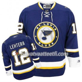 Reebok Miesten NHL St. Louis Blues Pelipaita Jori Lehtera #12 Kolmas Sininen