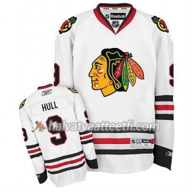 Reebok Miesten NHL Chicago Blackhawks Pelipaita Bobby Hull #9 Vieras Valkoinen