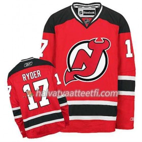 Reebok Miesten NHL New Jersey Devils Pelipaita Michael Ryder #17 Koti Punainen