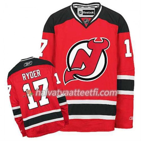 Reebok Miesten NHL New Jersey Devils Pelipaita Michael Ryder #17 Koti Punainen