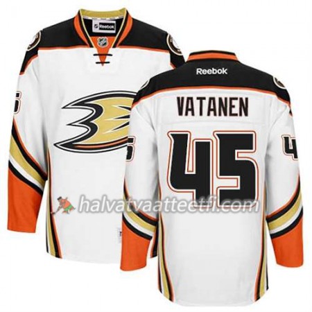 Reebok Miesten NHL Anaheim Ducks Pelipaita Sami Vatanen #45 Vieras Valkoinen Reebok Miesten NHL Anaheim Ducks Pelipaita Sami Vatanen #45 Vieras Valkoinen