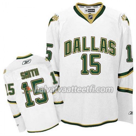 Reebok Miesten NHL Dallas Stars Pelipaita Bobby Smith #15 Kolmas Valkoinen Reebok Miesten NHL Dallas Stars Pelipaita Bobby Smith #15 Kolmas Valkoinen