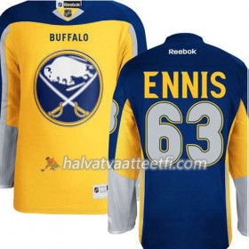 Reebok Miesten NHL Buffalo Sabres Pelipaita Tyler Ennis #63 Uusi Kolmas Kulta