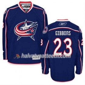 Reebok Miesten NHL Columbus Blue Jackets Pelipaita Brian Gibbons #23 Koti Sininen