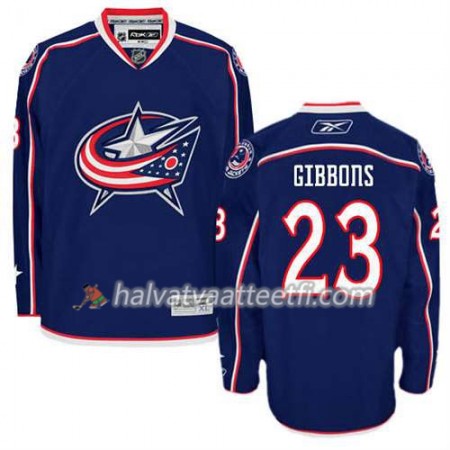 Reebok Miesten NHL Columbus Blue Jackets Pelipaita Brian Gibbons #23 Koti Sininen Reebok Miesten NHL Columbus Blue Jackets Pelipaita Brian Gibbons #23 Koti Sininen